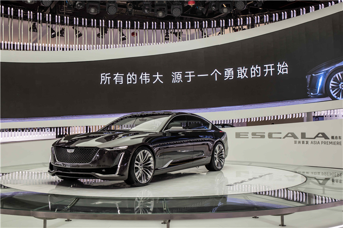 凯迪拉克ESCALA看法车 昭示品牌未来设计新趋势