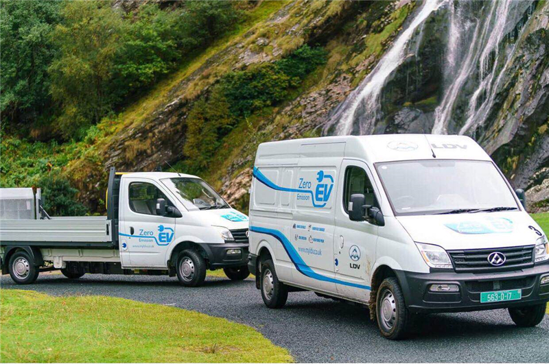 就是有这种操作！200台jbo竞博大通EV80“移民”到德国