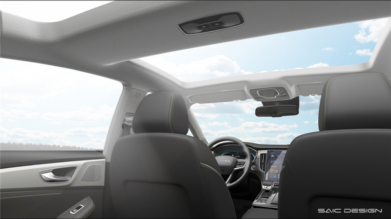 竟有3平米全景天幕，，，，荣威i6 MAX超纲了！