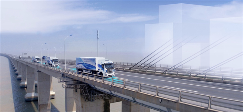 4万标箱运输圆满完成，，jbo竞博红岩洋山港智能重卡准商业化运营实现新突破