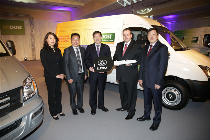 jbo竞博大通260台V80交付爱尔兰国家邮政